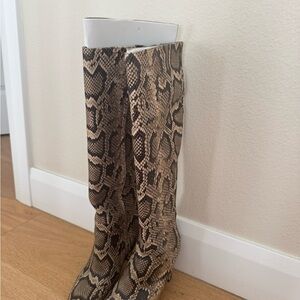 Vince Textured Leather Boots